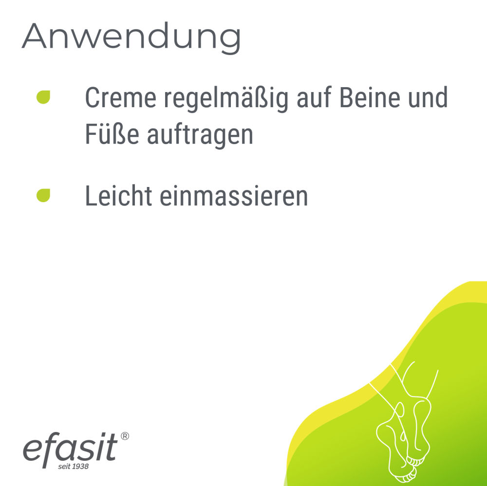 efasit SENSITIVE FUSS CREME 75 ml Creme
