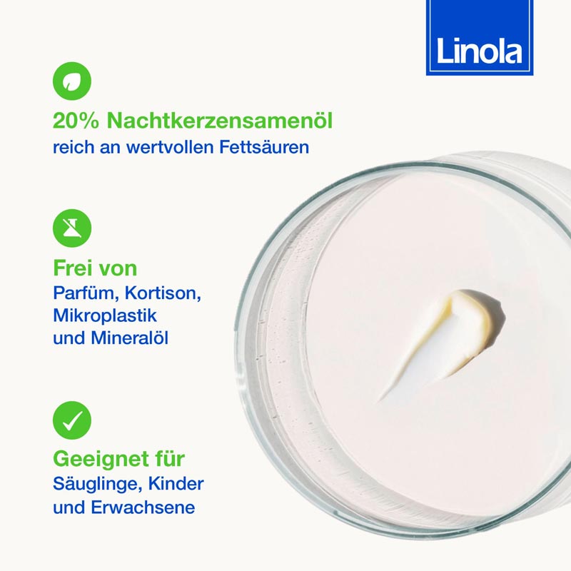 Linola Fett Nachtkerzenöl 100 g Creme