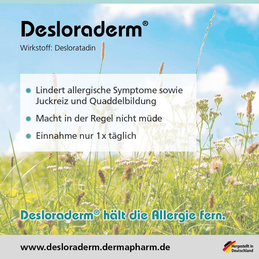 Desloraderm 5mg 20 St Filmtabletten