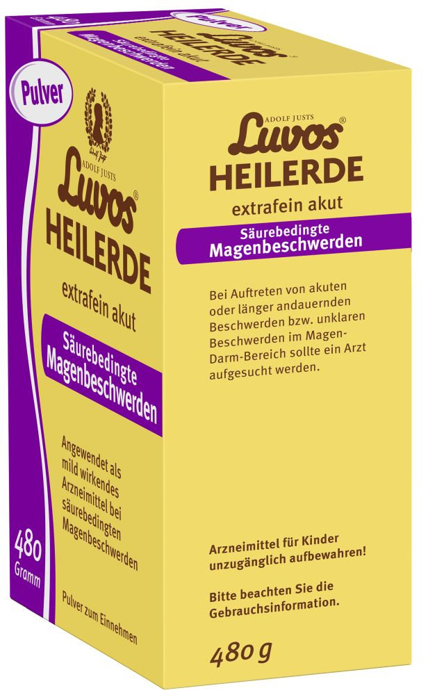 Luvos HEILERDE extrafein akut 480 g Pulver