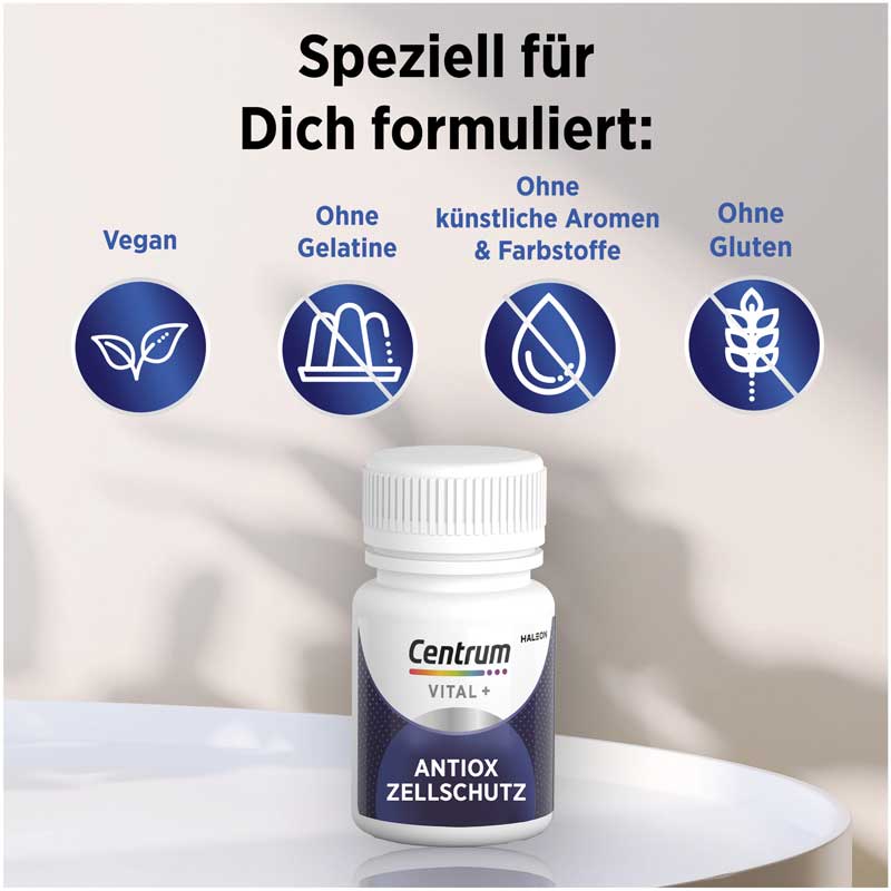 Centrum  VITAL + ANTIOX ZELLSCHUTZ 30 St Kapseln