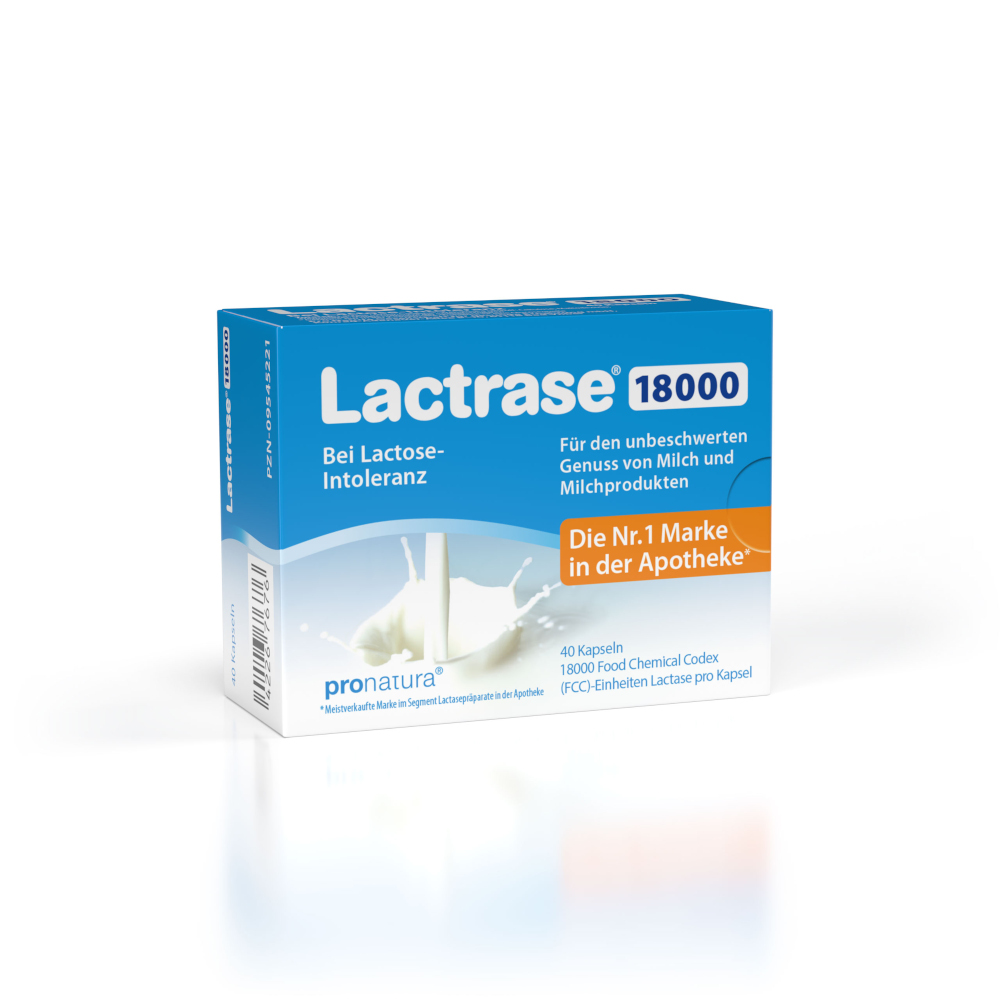 Lactrase 18.000 FCC 40 St Kapseln