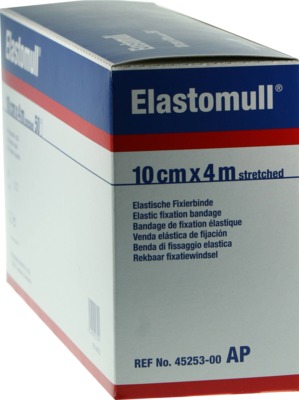 Elastomull 10cmx4m streched Elastische Fixierbinde 50 St Binden