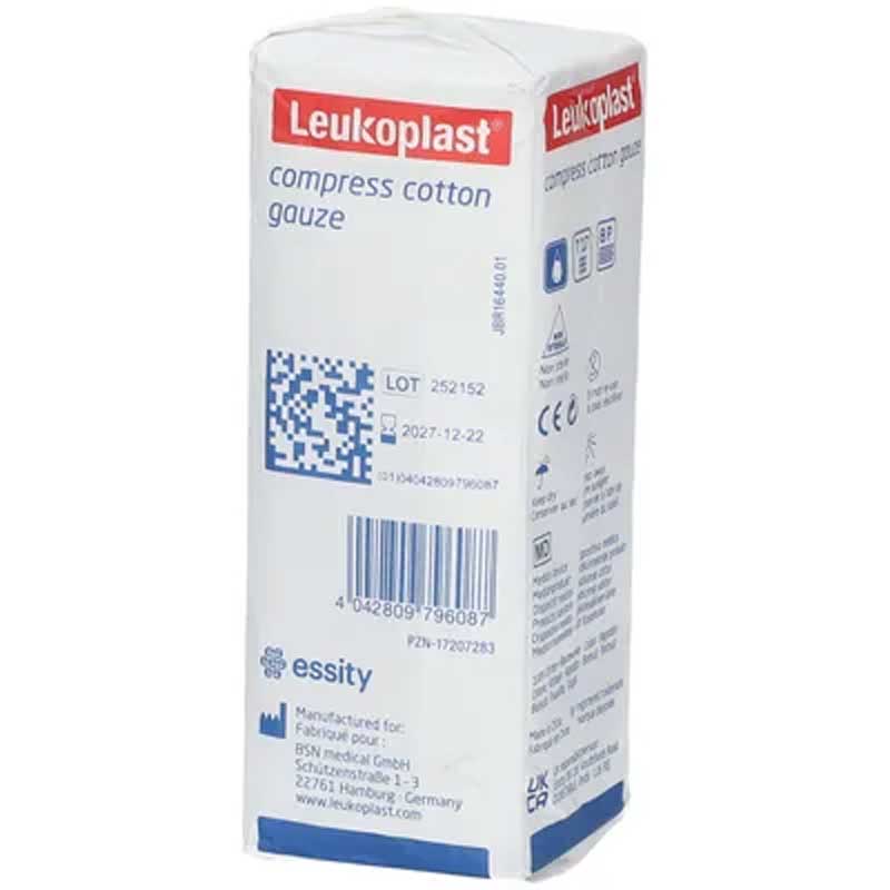 Leukoplast Kompressen 5x5cm 8-fach 100 St Kompressen