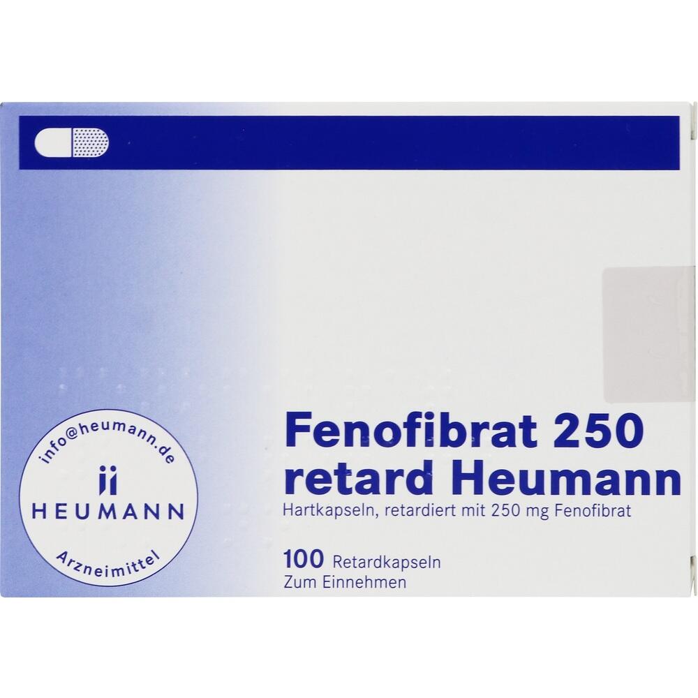 Fenofibrat 250 retard Heumann 100 St Retard-Kapseln
