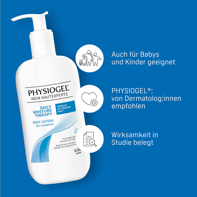 PHYSIOGEL Daily Moisture Therapy Body Lotion normale bis trockene Haut  400 ml Lotion