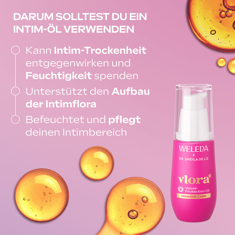 WELEDA vlora Velvet-Protection Oil 30 ml Öl