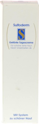 SULFODERM S getönte Tagescreme 25 ml Creme