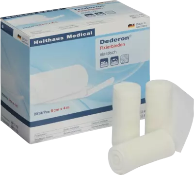 DEDERON Fixierbinden 4 cmx4 m 20 St Binden