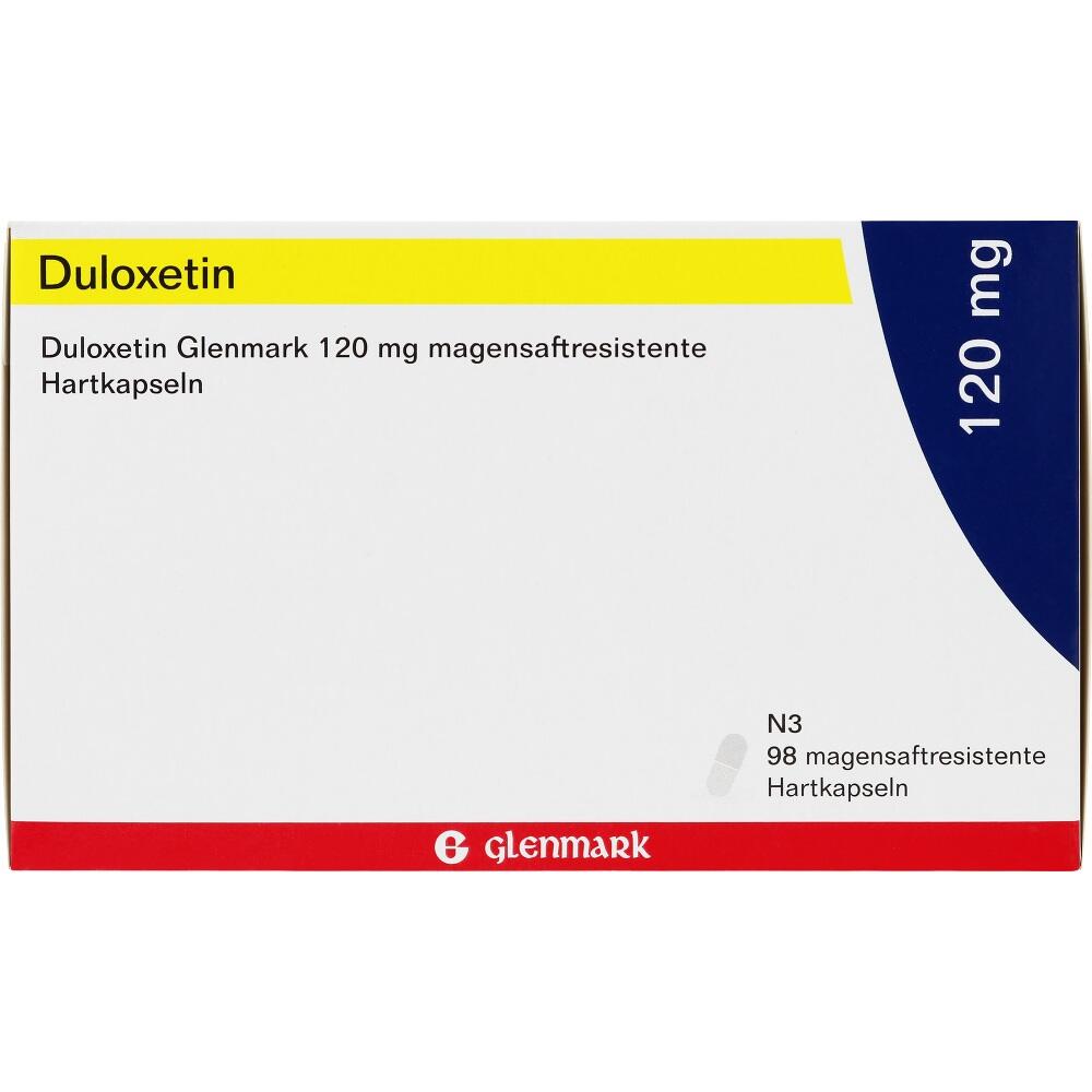 Duloxetin Glenmark 120 mg 98 St Magensaftresistente Hartkapseln