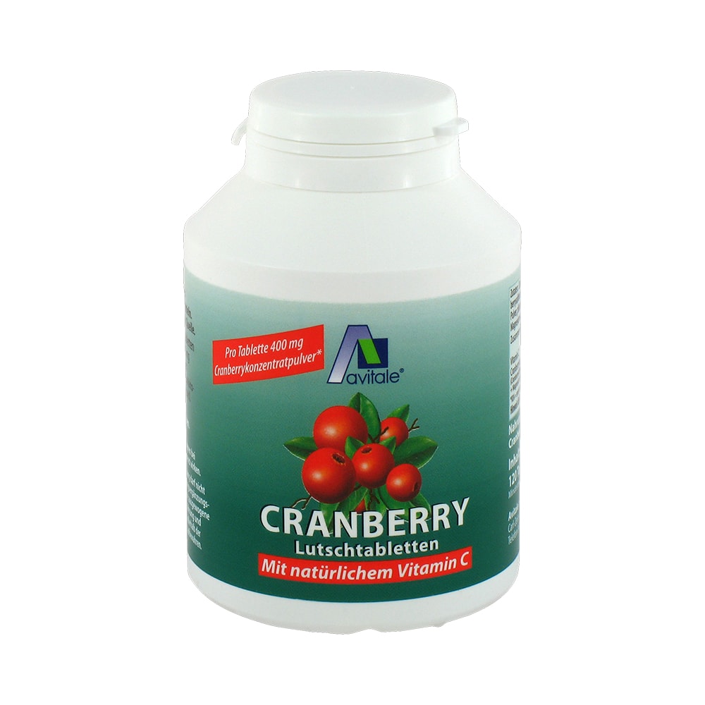 Avitale CRANBERRY  120 St Lutschtabletten