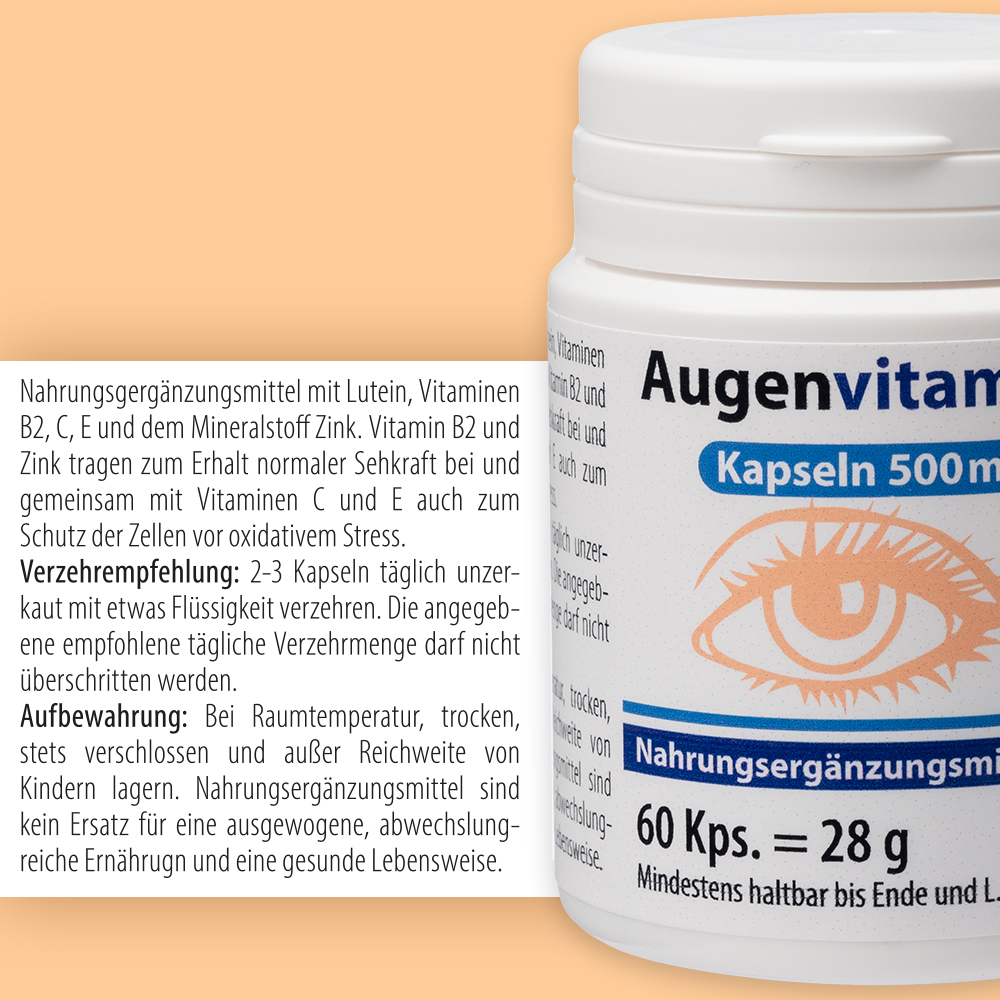 Augenvitamine Kapseln 60 St Kapseln