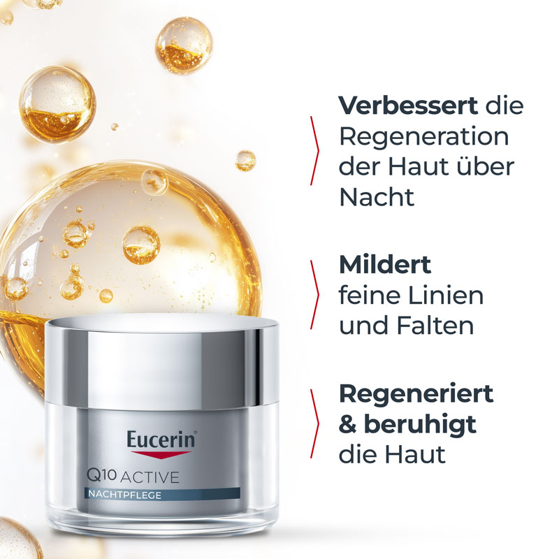 Eucerin Q10 Active Nachtpflege Creme 50 ml Nachtcreme