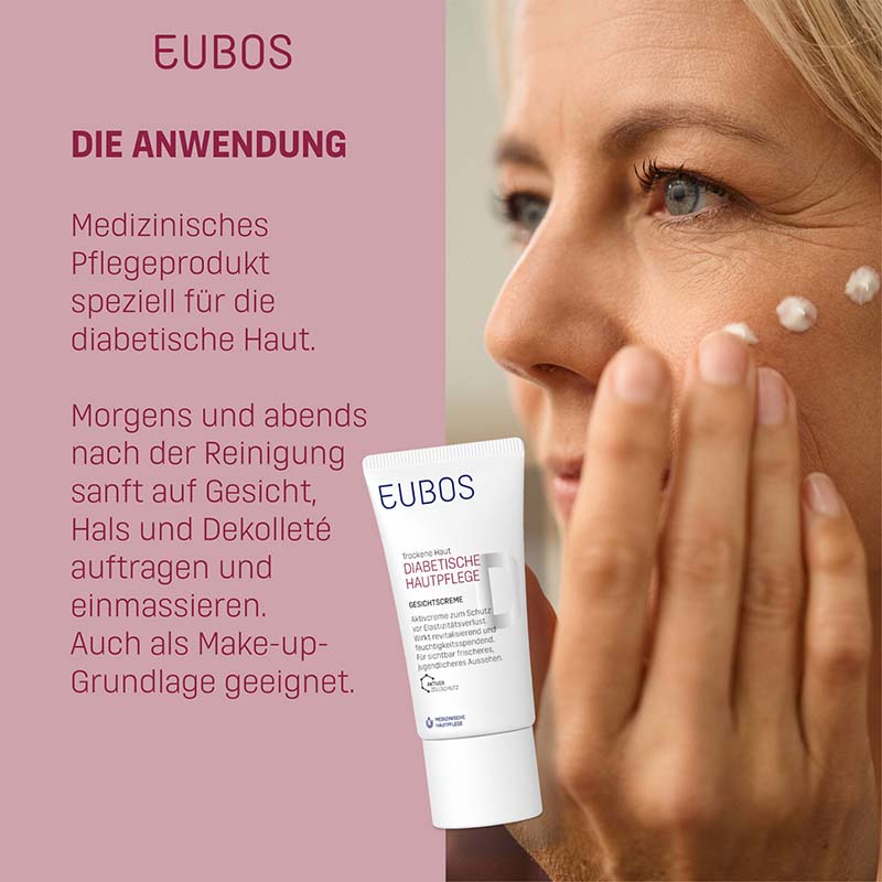EUBOS DIABETISCHE HAUT PFLEGE Gesicht Creme 50 ml Creme
