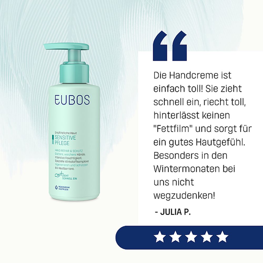 EUBOS SENSITIVE PFLEGE Repair & Schutz Handcreme 150 ml Creme