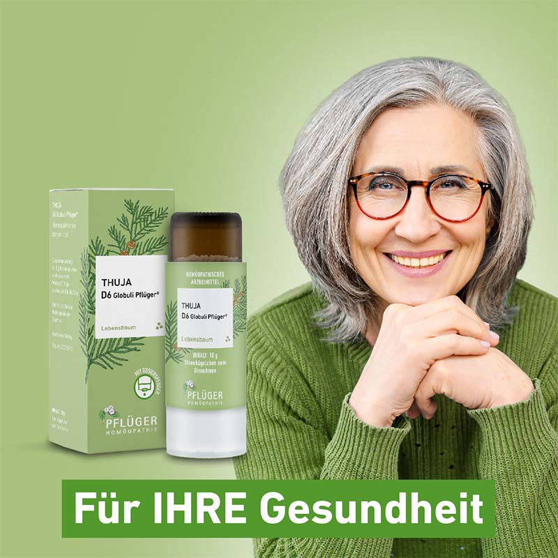 Thuja C30 Globuli Pflüger 10 g Globuli
