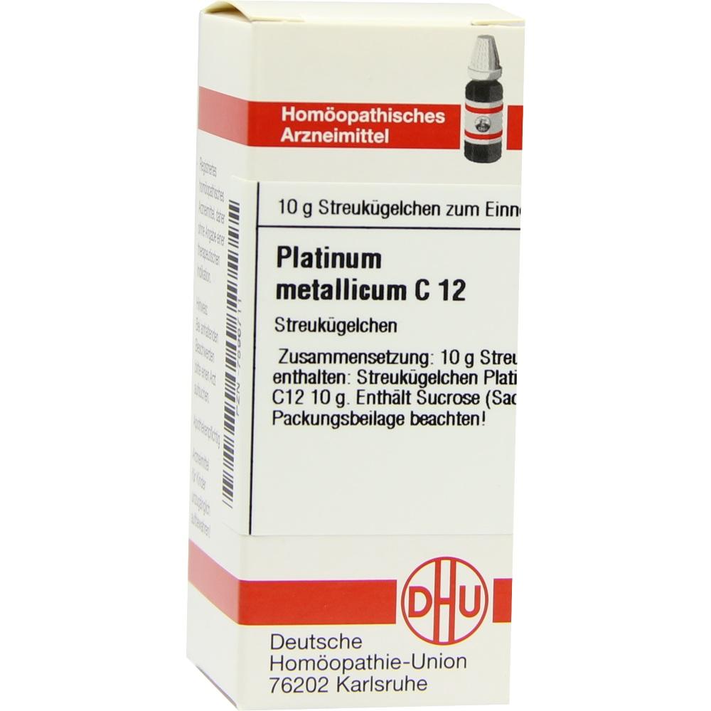 PLATINUM METALLICUM C 12 Globuli 10 g Globuli