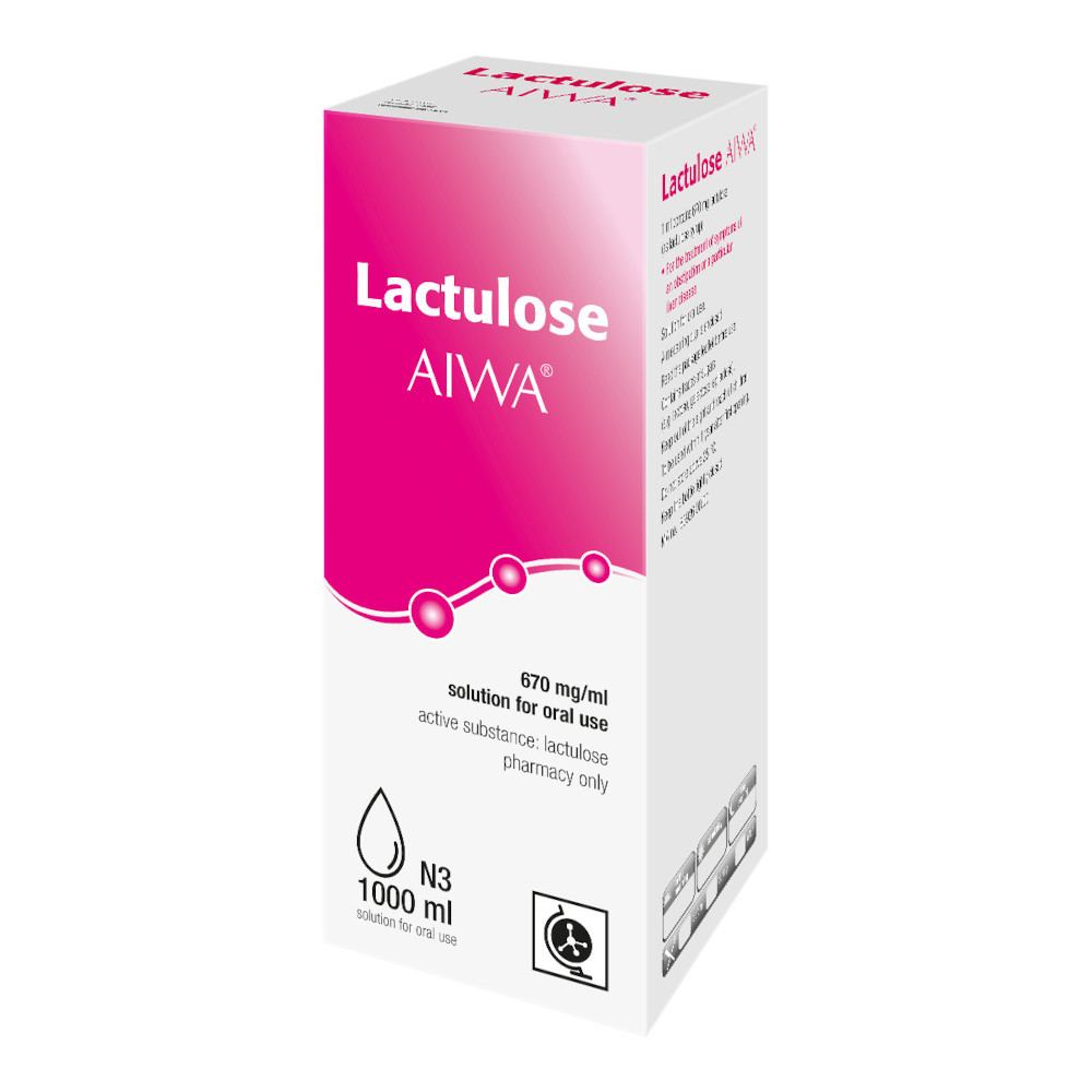 Lactulose AIWA 670mg/ml  1000 ml Lösung zum Einnehmen