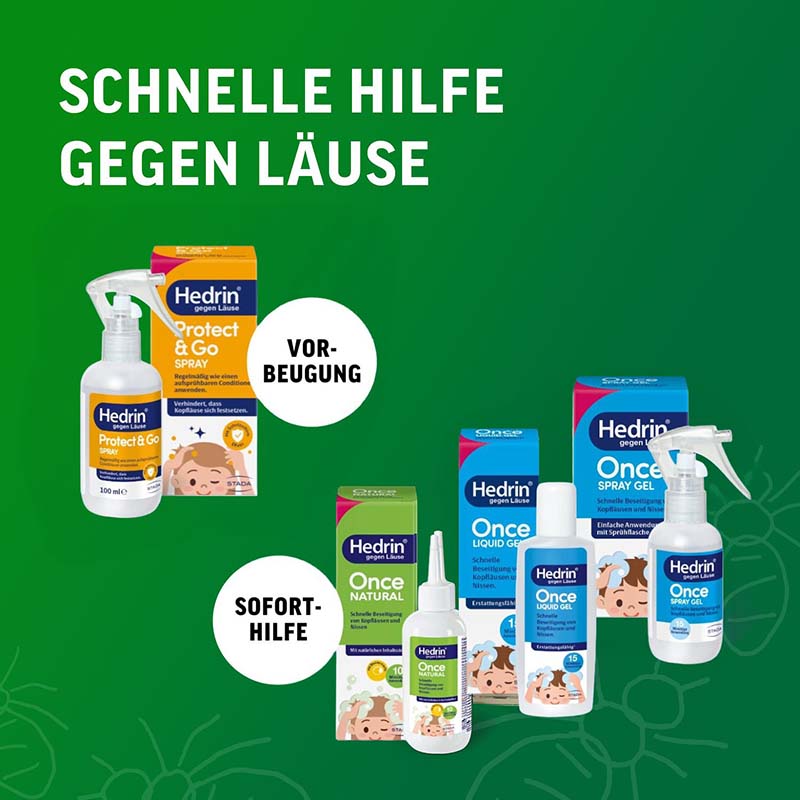 Hedrin Once NATURAL gegen Läuse  100 ml Liquidum