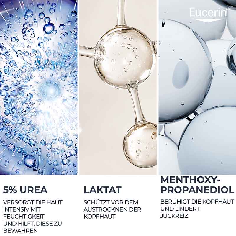 Eucerin DernoCapillaire UREA MILDES KOPFHAUTBERUHIGENDES SHAMPOO + 20% Rabatt* 200 ml Shampoo