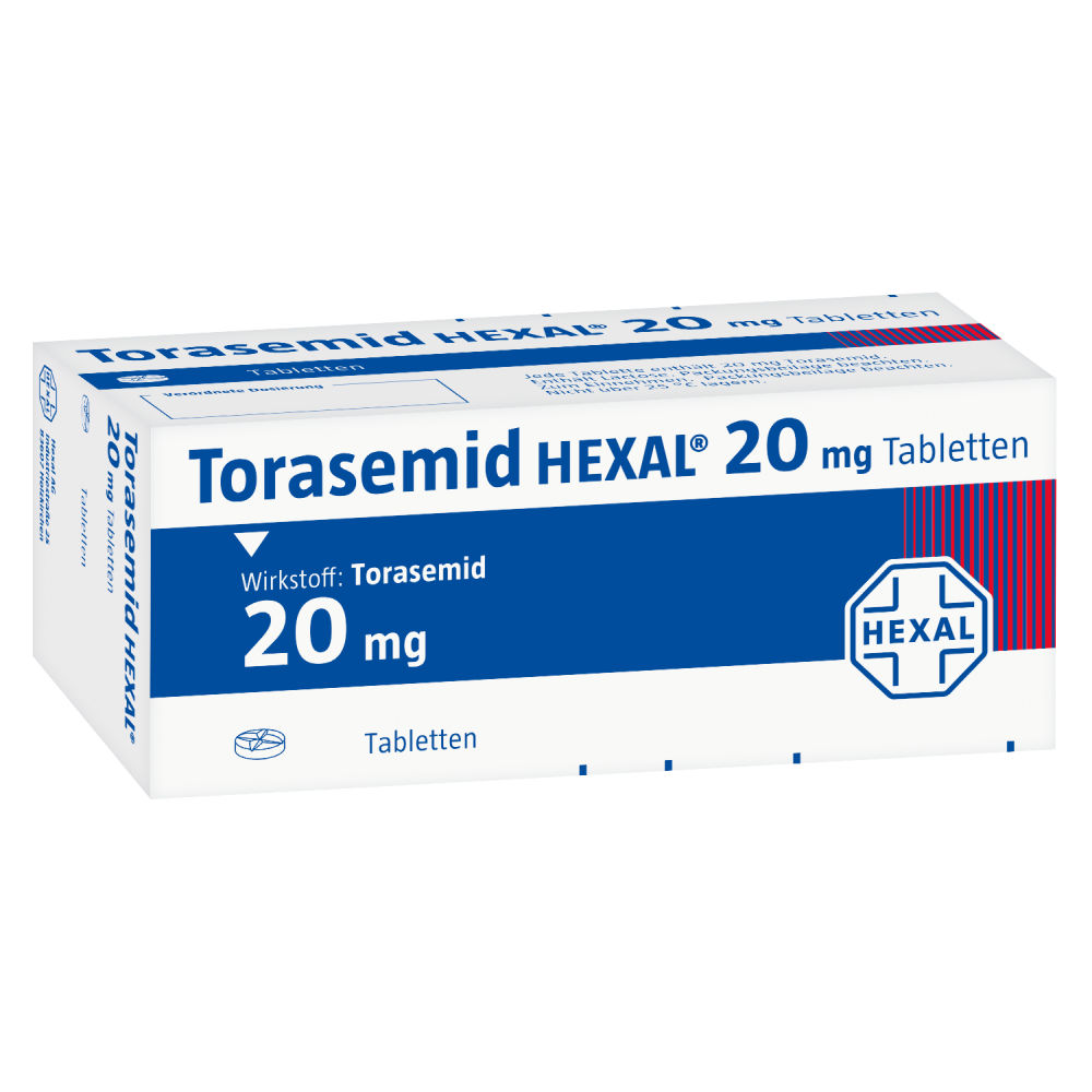 Torasemid HEXAL 20mg 100 St Tabletten