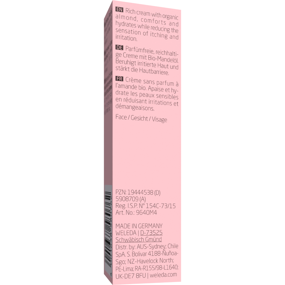 WELEDA SENSITIVE FEUCHTIGKEITSCREME 10 ml Creme