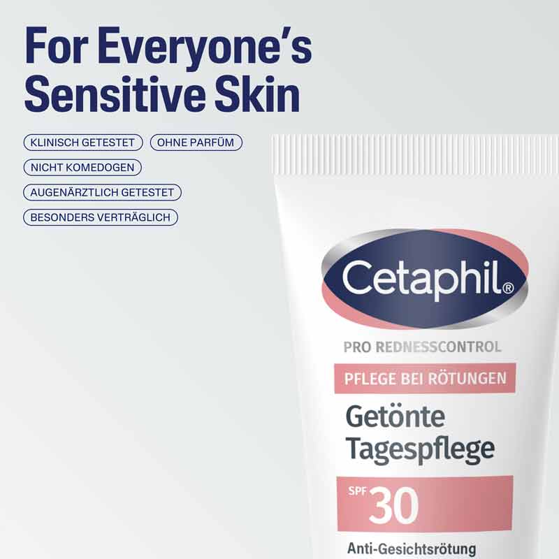 Cetaphil PRO Redness Control getönte Tagespflege SPF 30 50 ml Creme