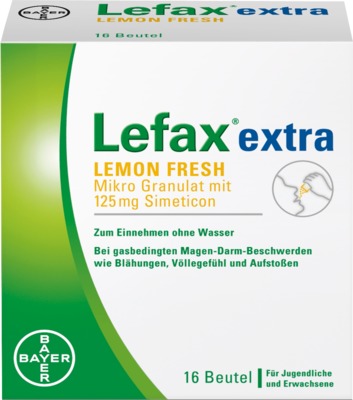 LEFAX extra Lemon Fresh Granulat 16 St Granulat