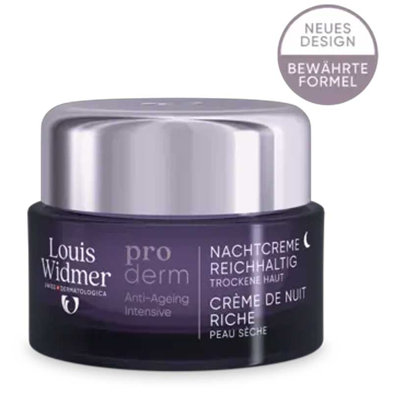 Louis Widmer pro derm NACHTCREME REICHHALTIG 50 ml Creme