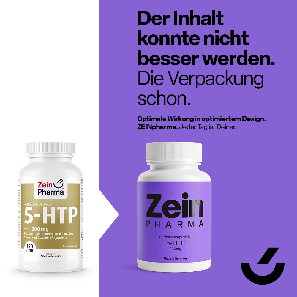 Zein PHARMA Griffonia simplicifolia 5-HTP 200mg 120 St Kapseln