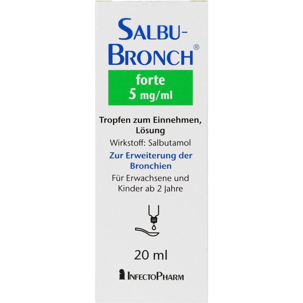 SALBUBRONCH forte 5mg/ml 20 ml Tropfen zum Einnehmen