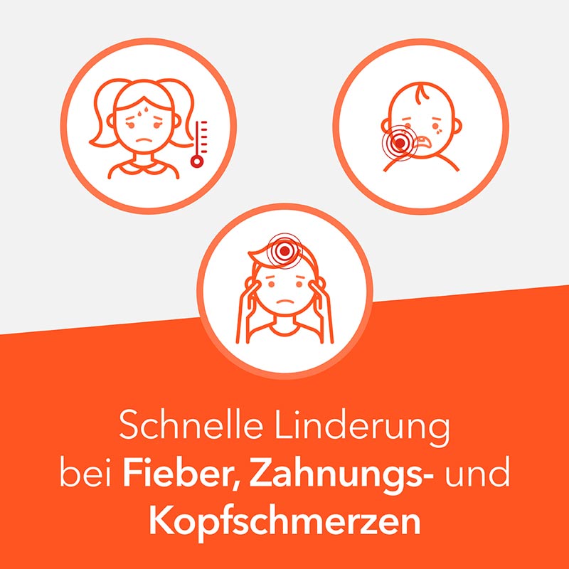 IBU-ratiopharm Fiebersaft f&uuml;r Kinder 40 mg/ml 100 ml Saft