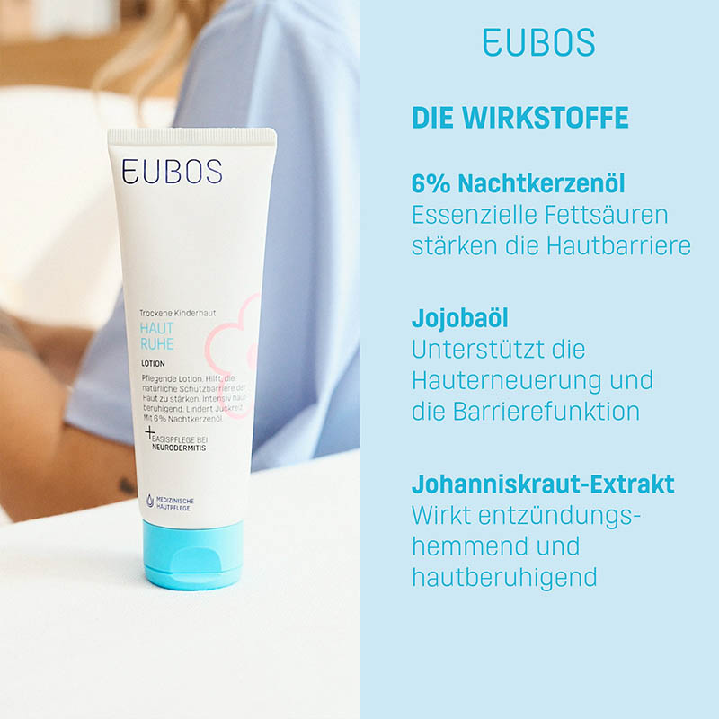 Eubos Kinder Haut Ruhe Lotion 200 ml Lotion