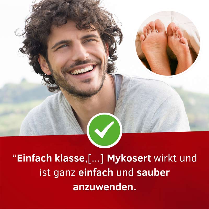 Mykosert Creme bei Haut- und Fußpilz 20 g Creme