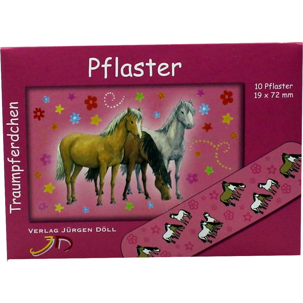 KINDERPFLASTER Traumpferdchen rot Briefchen 10 St Pflaster