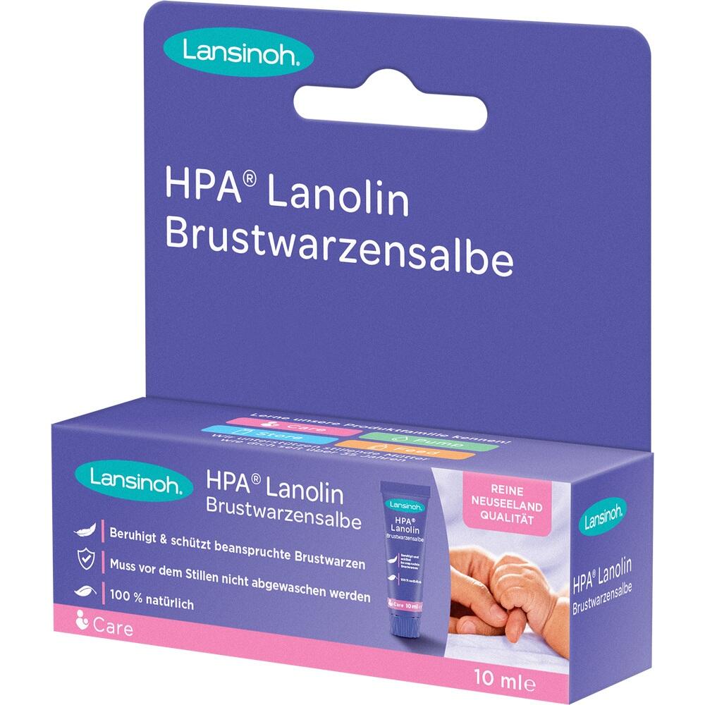 Lansinoh HPA Lanolin klimaneutral Salbe 10 ml 10 ml Salbe