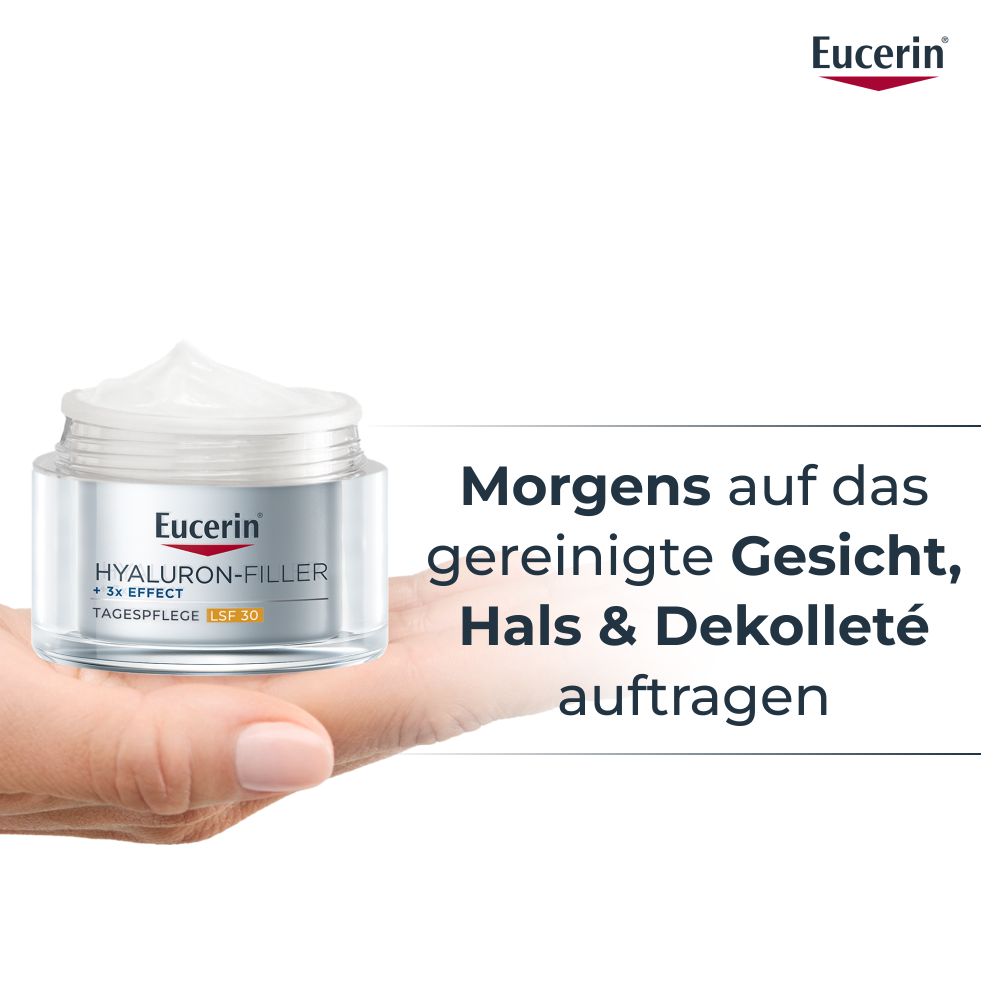 Eucerin ANTI AGE HYALURONFILLER + 3x EFFECT TAG LSF 30 Nachfüllpack 50 ml Creme