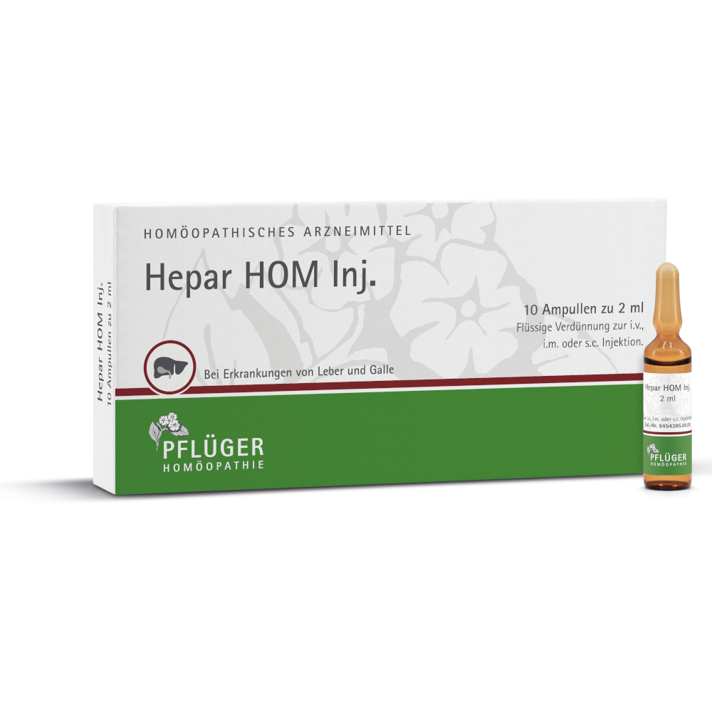 Hepar HOM Inj. 10X2 ml Ampullen