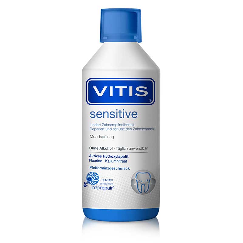 VITIS SENSITIVE Mundspülung 500 ml Mundwasser