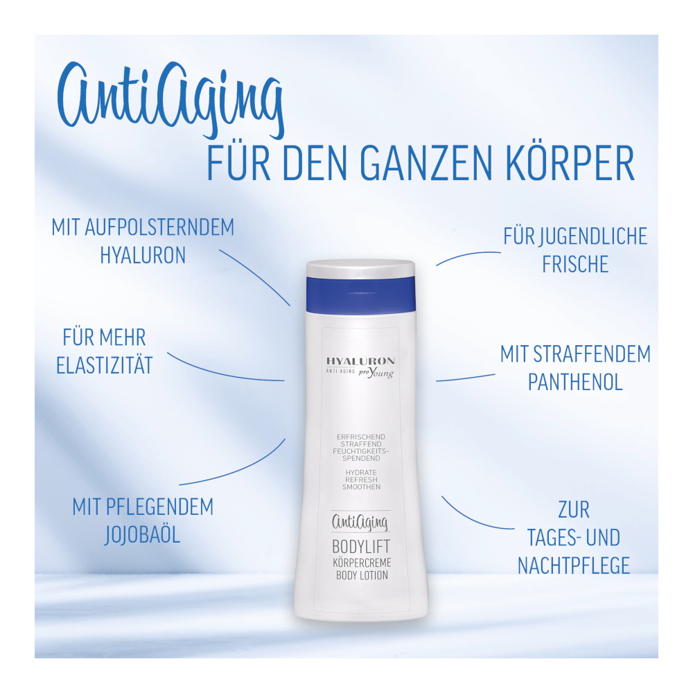 proYoung HYALURON ANTI AGING BODY LIFT KÖRPERCREME 300 ml Creme