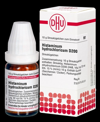 HISTAMINUM hydrochloricum D 200 Globuli 10 g Globuli