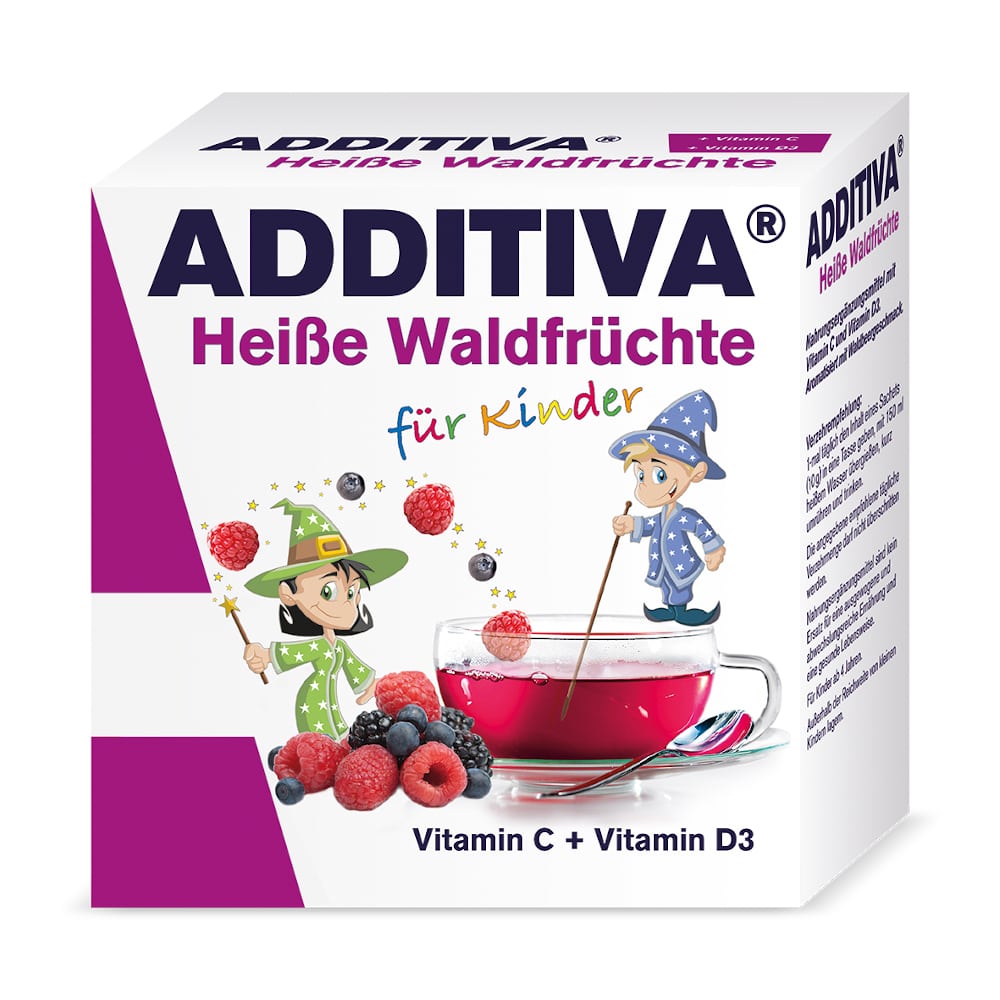 ADDITIVA Heiße Waldfrüchte 100 g Pulver