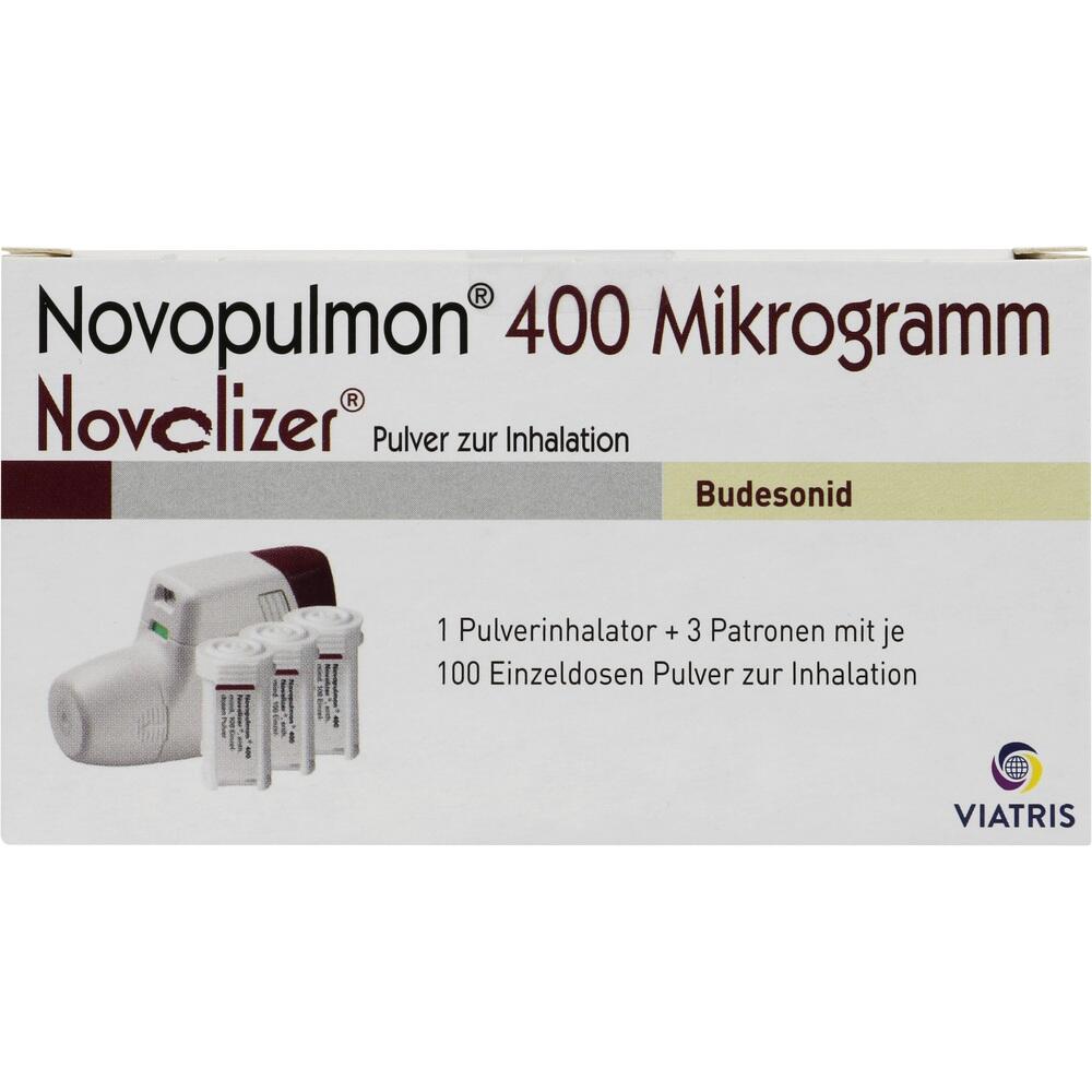 Novopulmon 400 Mikrogramm Novolizer 3X100 St Inhalationspulver