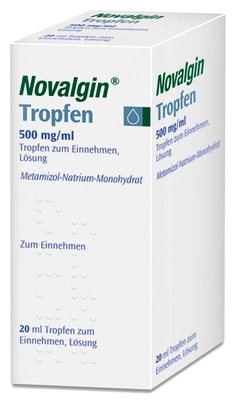 Novalgin 500mg/ml 20 ml Tropfen
