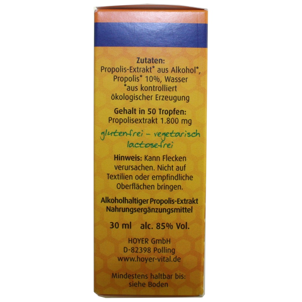 HOYER Bio Propolis Extrakt Tropfen 30 ml Tropfen