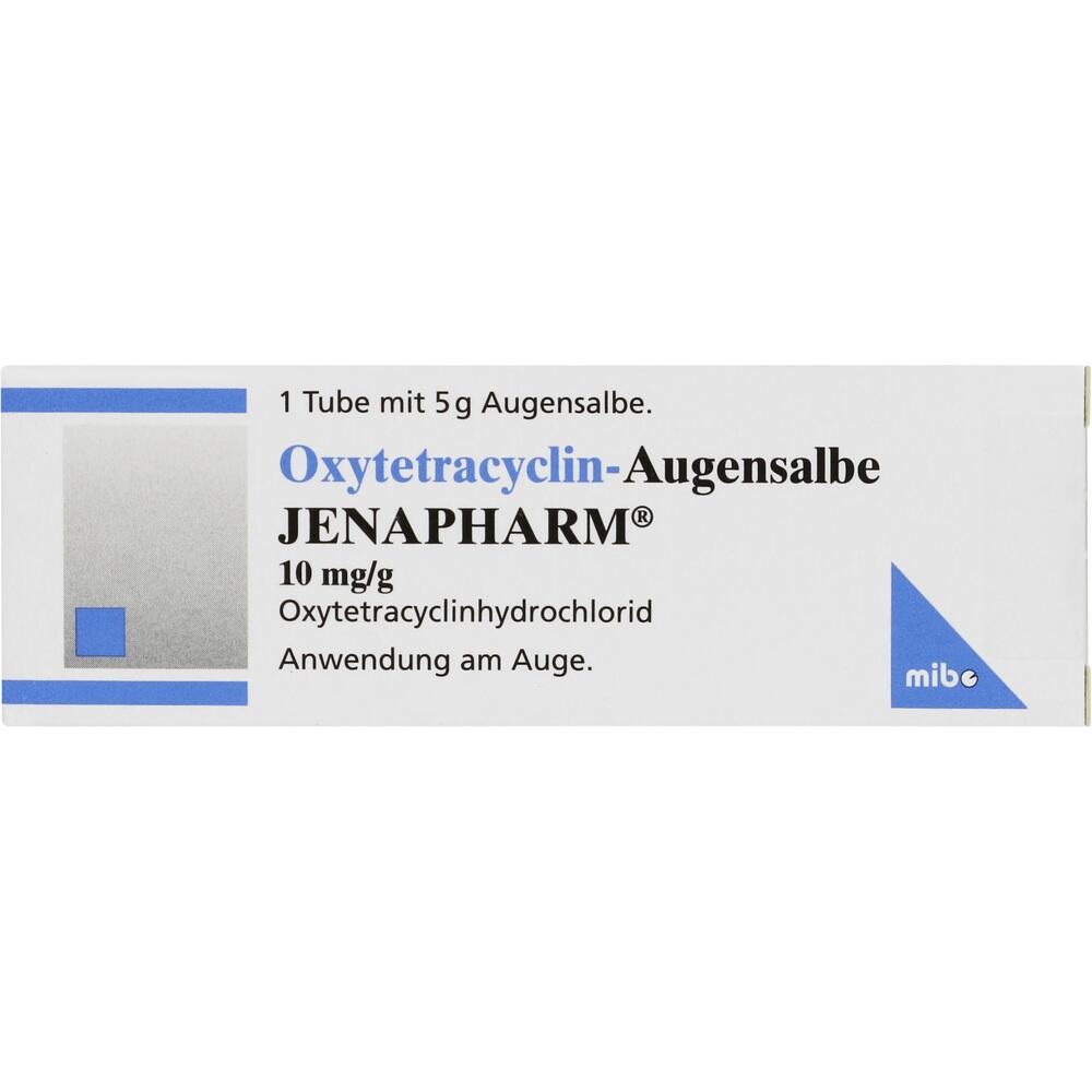OXYTETRACYCLIN Augensalbe Jenapharm 5 g Augensalbe
