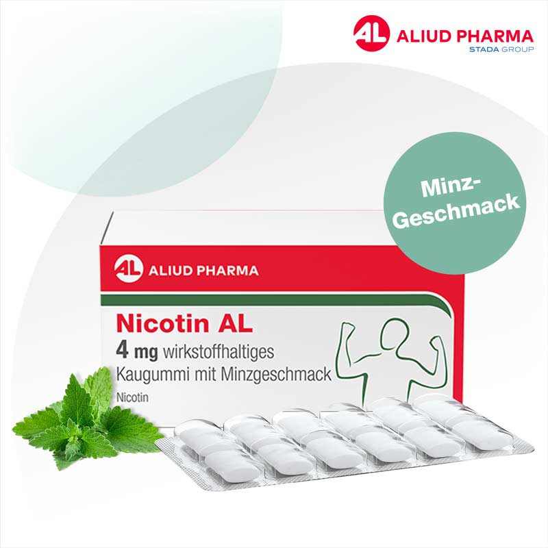 Nicotin AL 4 mg 96 St Kaugummi