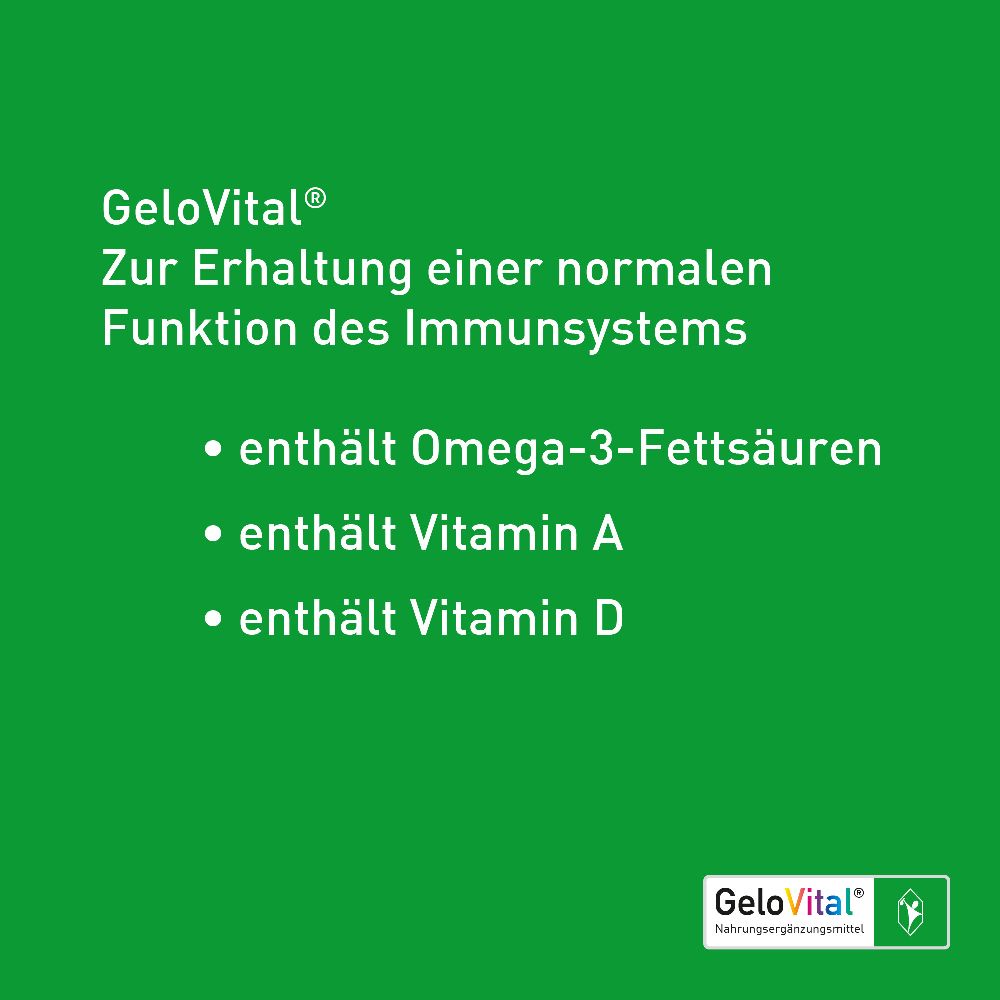 GeloVital Lebertrankapsel mit Vitamin A & Vitamin D 100 Stk. 100 St Kapseln