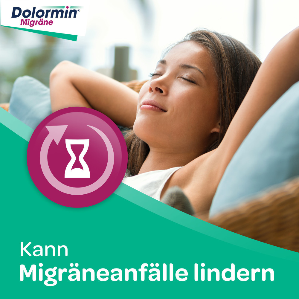 Dolormin Migr&auml;ne bei Migr&auml;neattacken