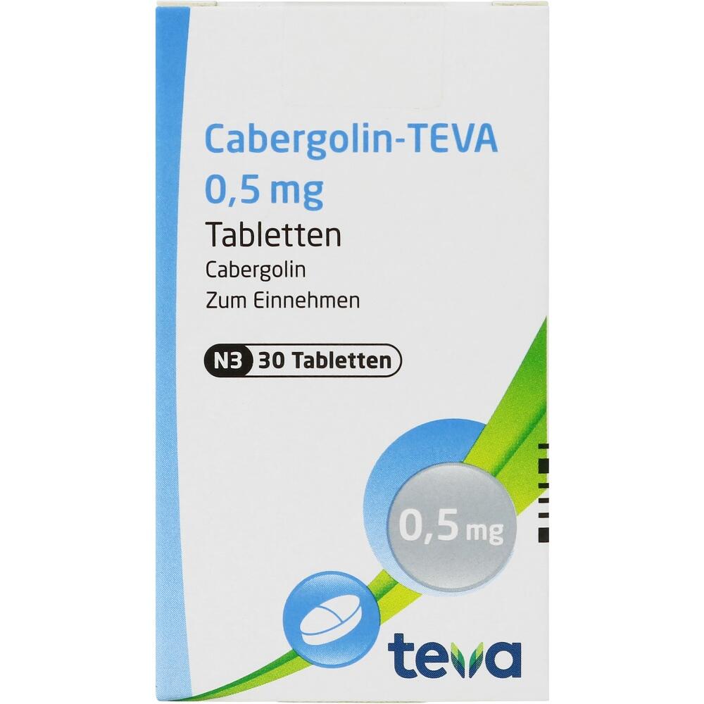 Cabergolin-TEVA 0,5mg 30 St Tabletten